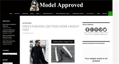 Desktop Screenshot of modelapprovedblog.com